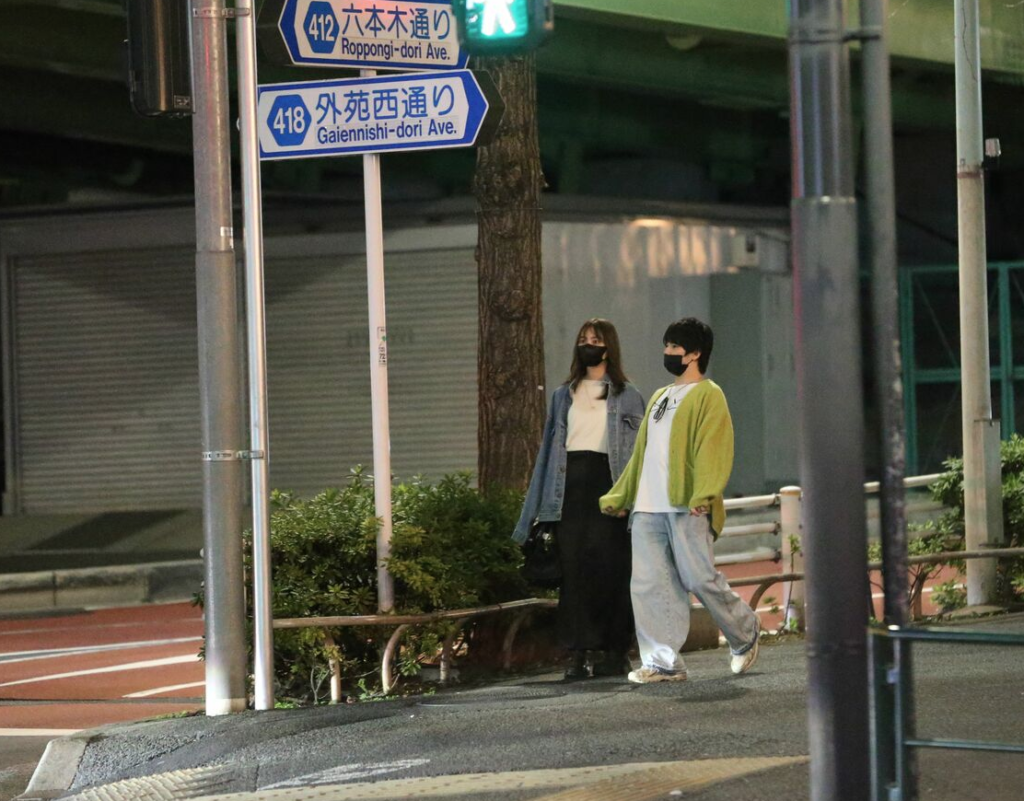 マイファスHiroと内田理央の六本木デート